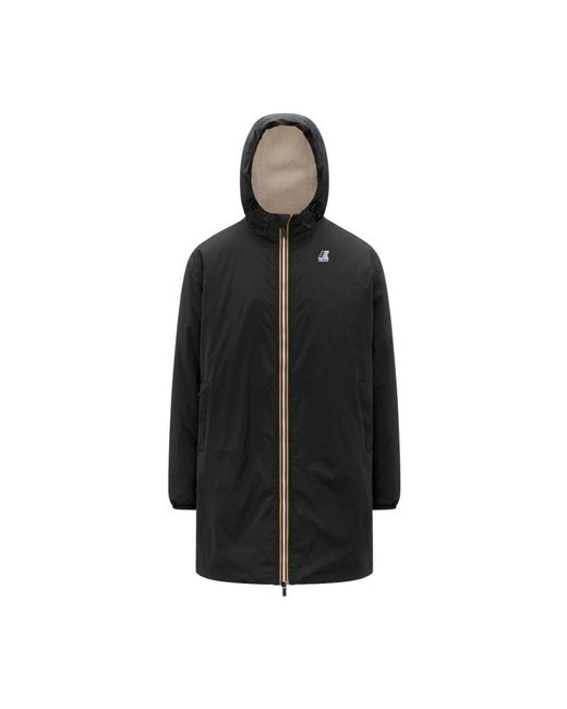 K-Way Black Rain Jackets