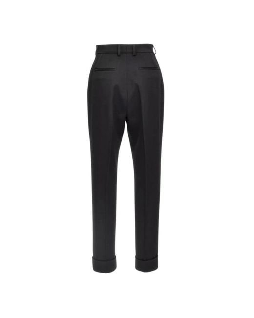 Dolce & Gabbana Black Slim-Fit Trousers