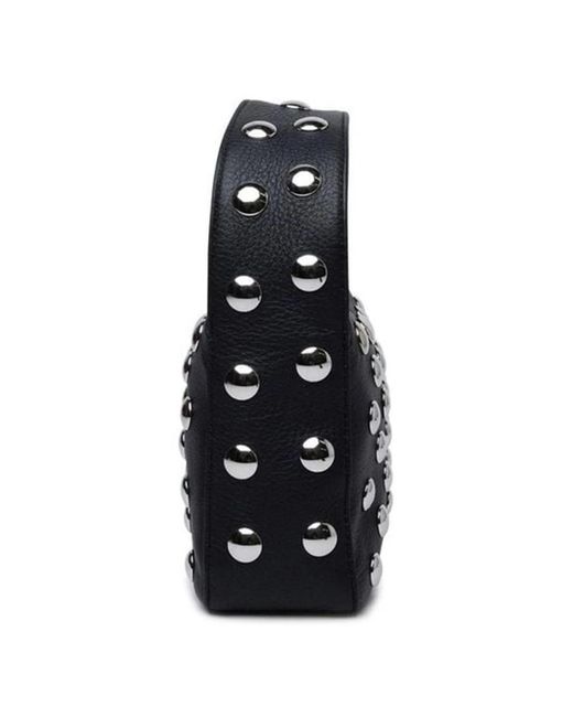 Khaite Kleine Schoudertas Met Zilveren Studs in het Blue