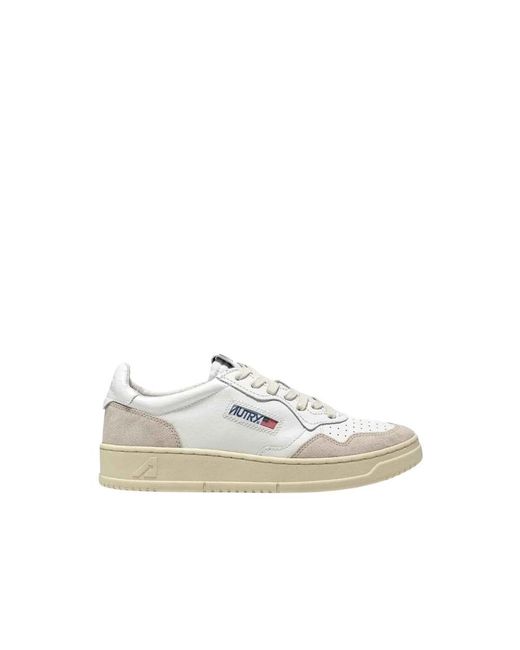 Autry White Aulm Ls33 Medalist Sneakers for men
