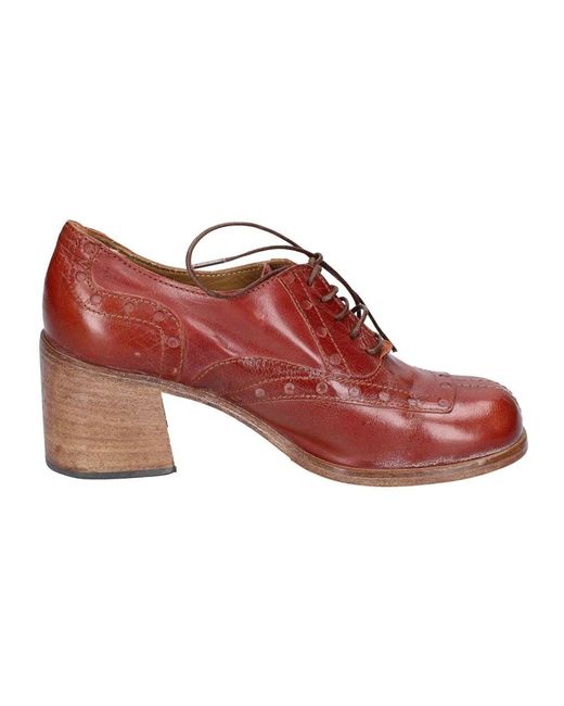 Moma Red Heeled Boots