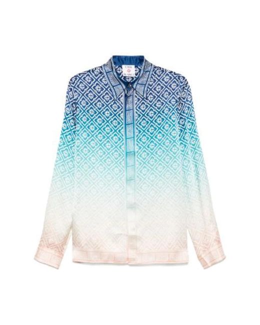 Casablanca Blue Shirts for men