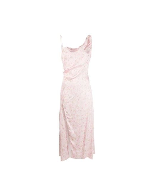 For Love & Lemons Pink Midi Dresses