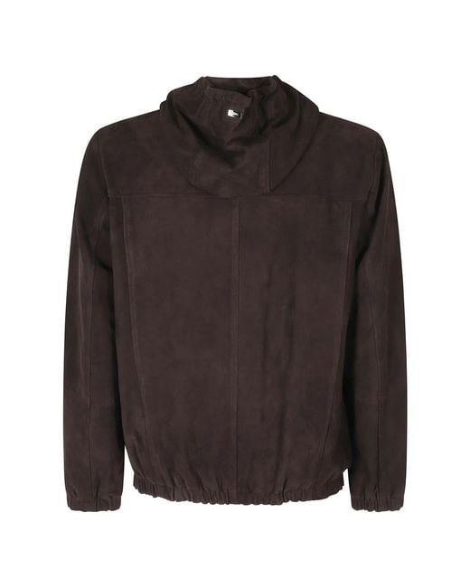 Herno Leather Jassen in het Black voor heren