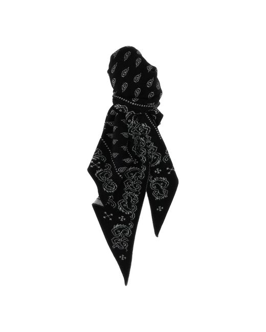 Guest In Residence Black Winter Scarves