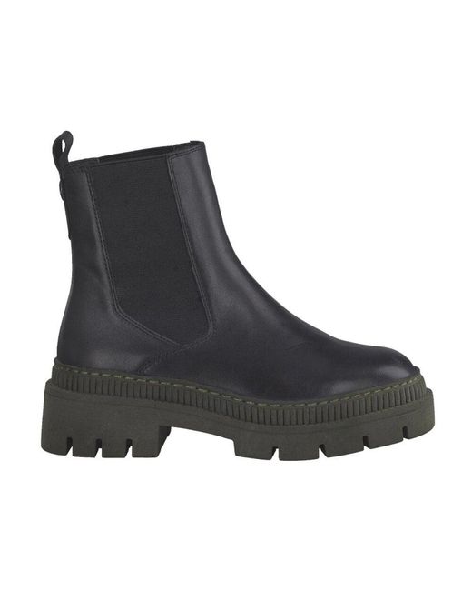 Marco Tozzi Black Stiefeletten