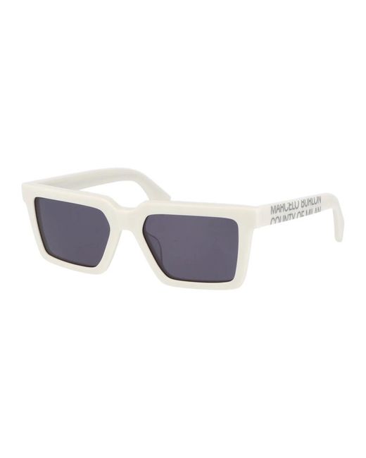 Marcelo Burlon Metallic Sunglasses