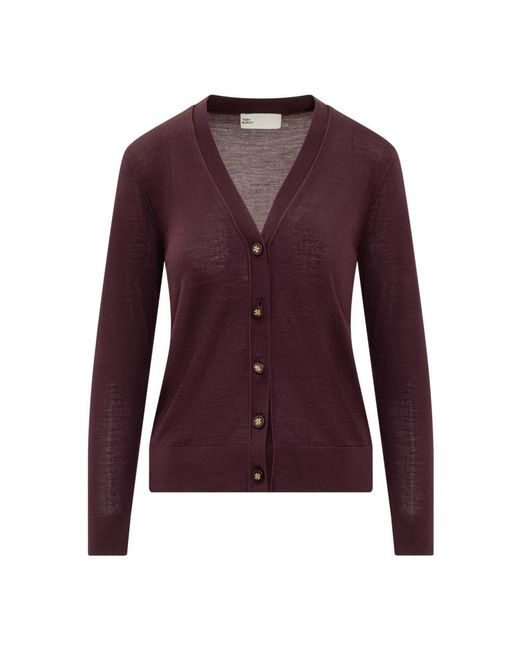 Tory Burch Cardigans in het Purple