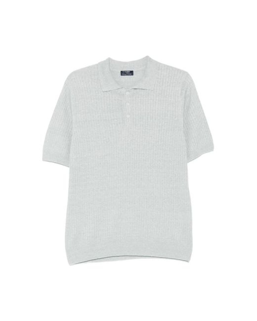 Barba Napoli White Polo Shirts for men