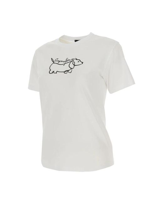 Emporio Armani White T-Shirts