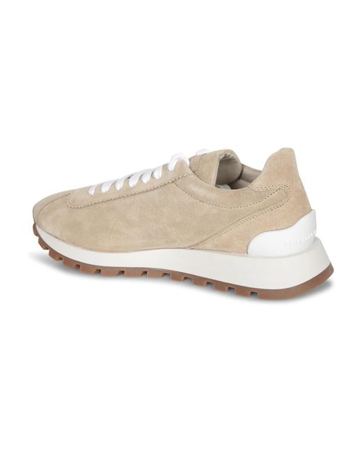 Brunello Cucinelli White Sneakers Für Frauen Aw25