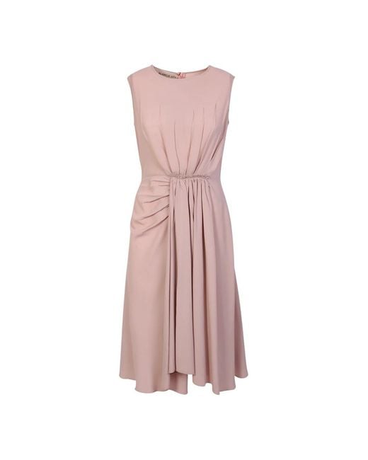 Blanca Vita Pink Midi Dresses
