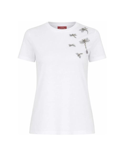 T-Shirts Max Mara de color White