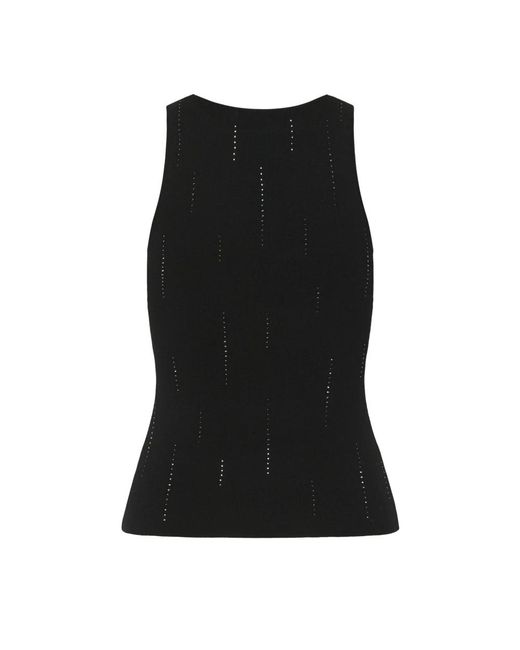 Gestuz Black Sleeveless Tops