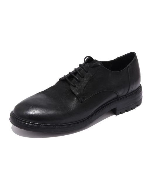 Hundred 100 Black Laced Shoes for men