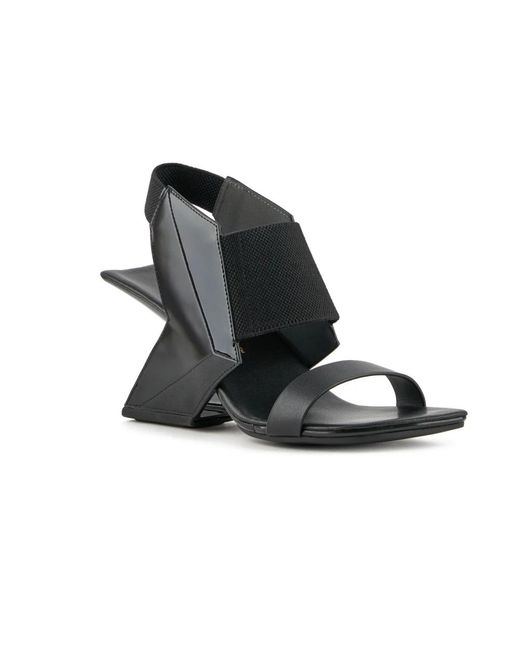 United Nude Black High Heel Sandals
