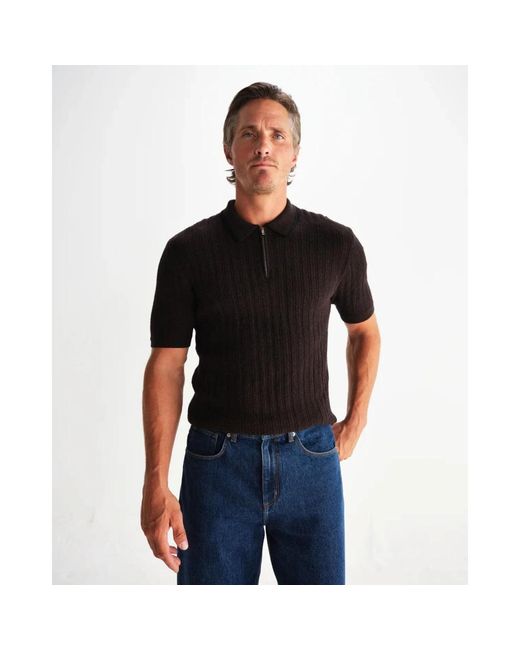 Wax London Black Polo Shirts for men