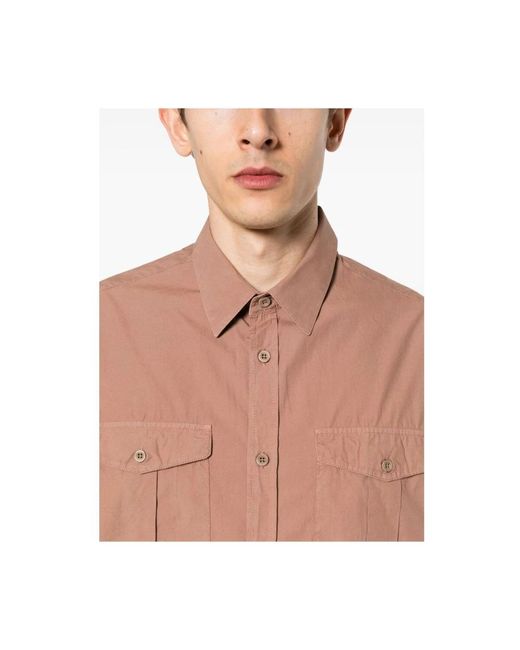 Emporio Armani Brown Casual Shirts for men