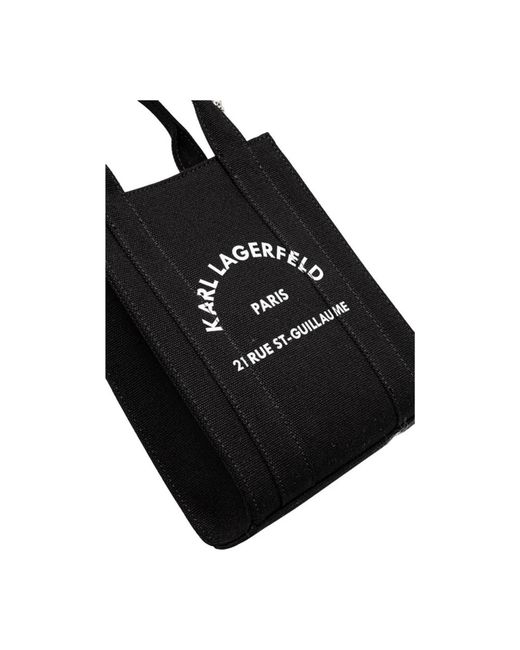Karl Lagerfeld Black Shoulder Bags