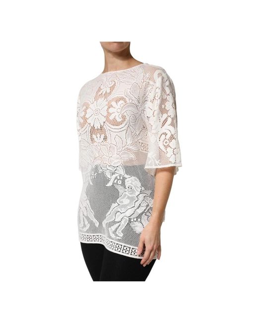 Dolce & Gabbana Gray Blouses