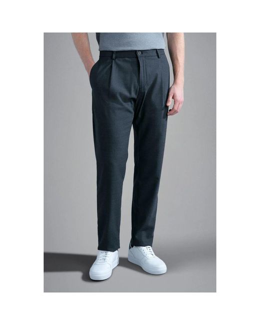 Trousers > straight trousers Paul & Shark pour homme en coloris Blue
