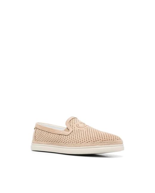 Casadei Natural Loafers for men