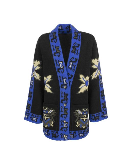Etro Blue Long Knitwear