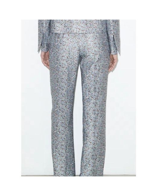 Tory Burch Blue Trousers