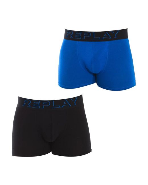 Replay Blue Underpants for men