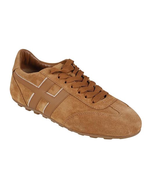 Hogan Brown Sneakers