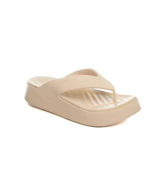 Flip Flops CROCSTM en coloris Natural