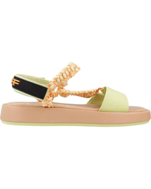 Flat Sandals HOFF de color Metallic