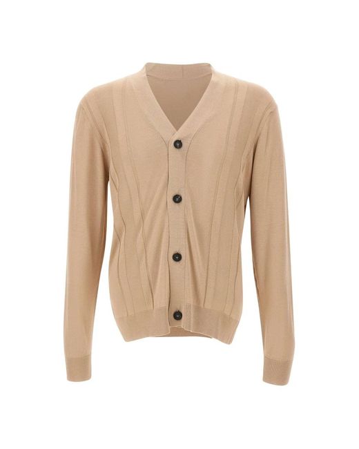 Tagliatore Natural Cardigans for men