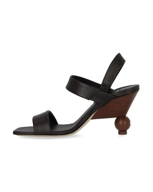Weekend by Maxmara Black High Heel Sandals