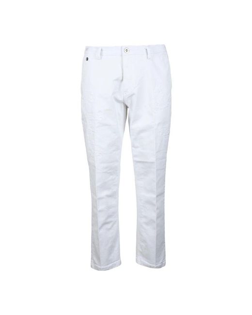 Replay Blue Chinos for men