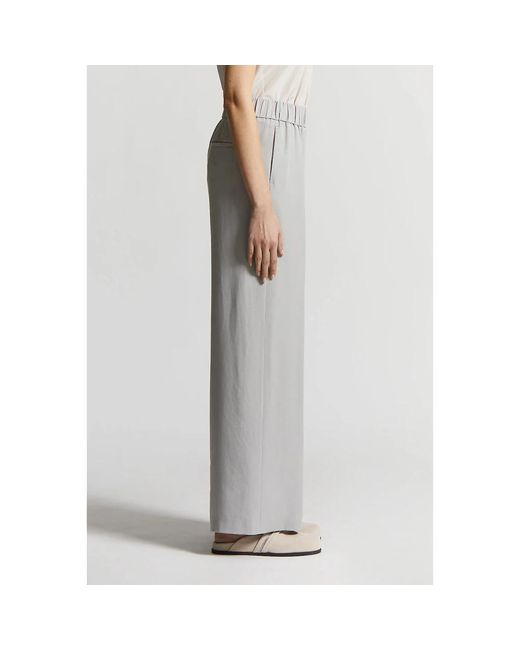 Wide Trousers Peserico de color Gray