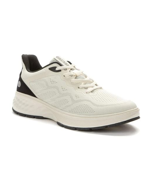Grunberg White Sneakers for men
