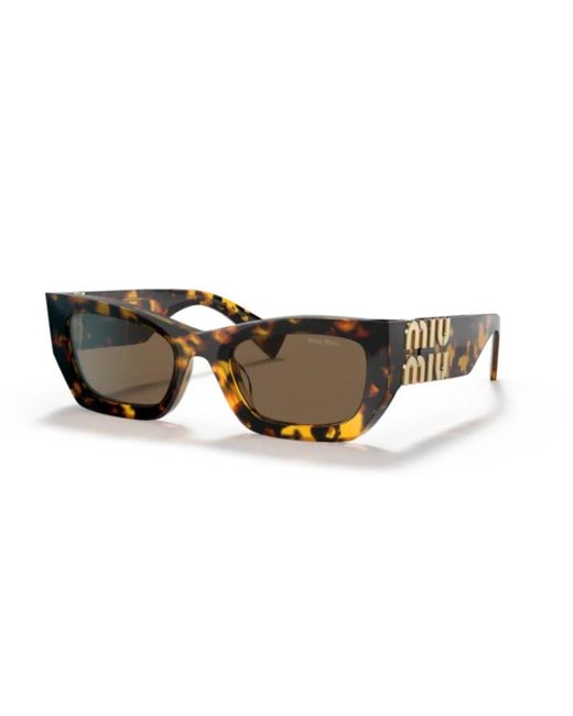 Miu Miu Brown Sunglasses for men