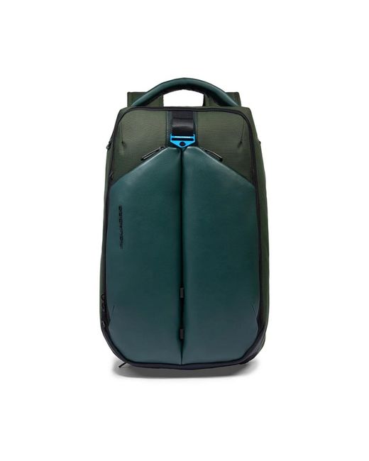 Piquadro Green Backpacks