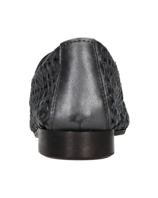 Emanuélle Vee Black Loafers