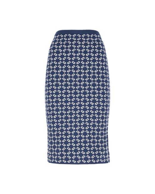 Givenchy Blue Midi Skirts