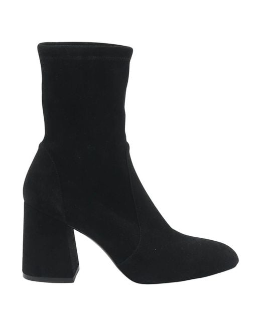 Stuart Weitzman Black Heeled Boots