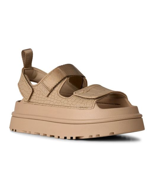Ugg Brown Flat Sandals