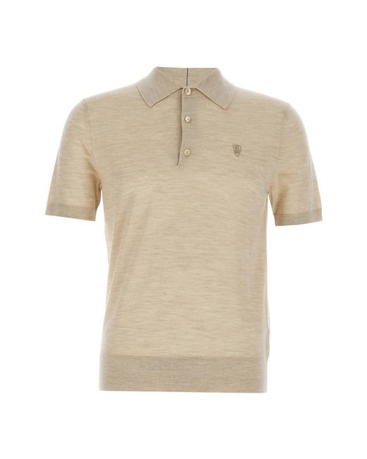 Burberry Natural Polo Shirts for men