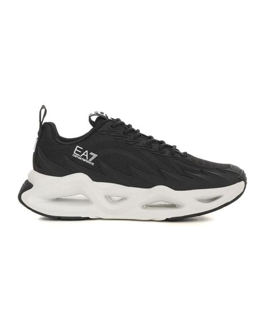 EA7 Black Sneakers for men