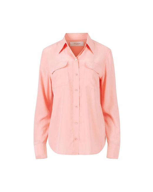 Equipment Shirts in het Pink
