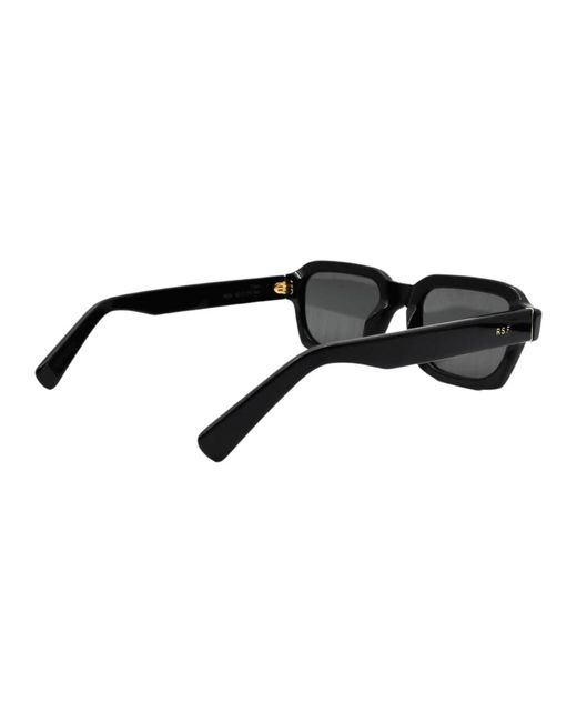Retrosuperfuture Black Schwarze retro-sonnenbrille