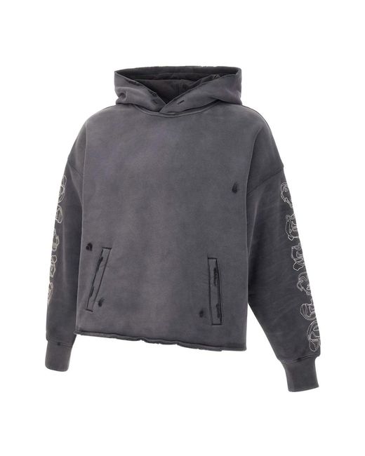 Purple Brand Gray Hoodies for men