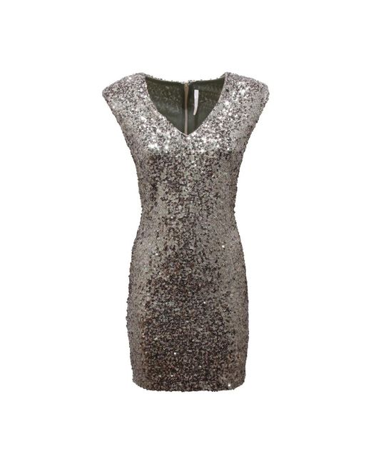 Imperial Gray Short Dresses