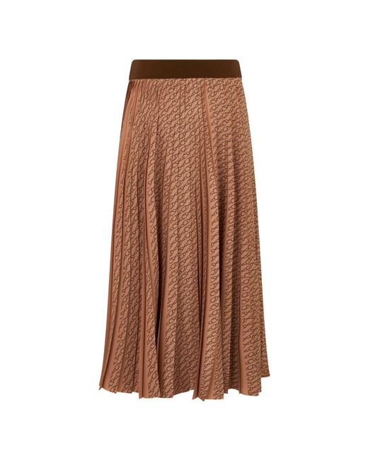 Midi Skirts Herno de color Brown